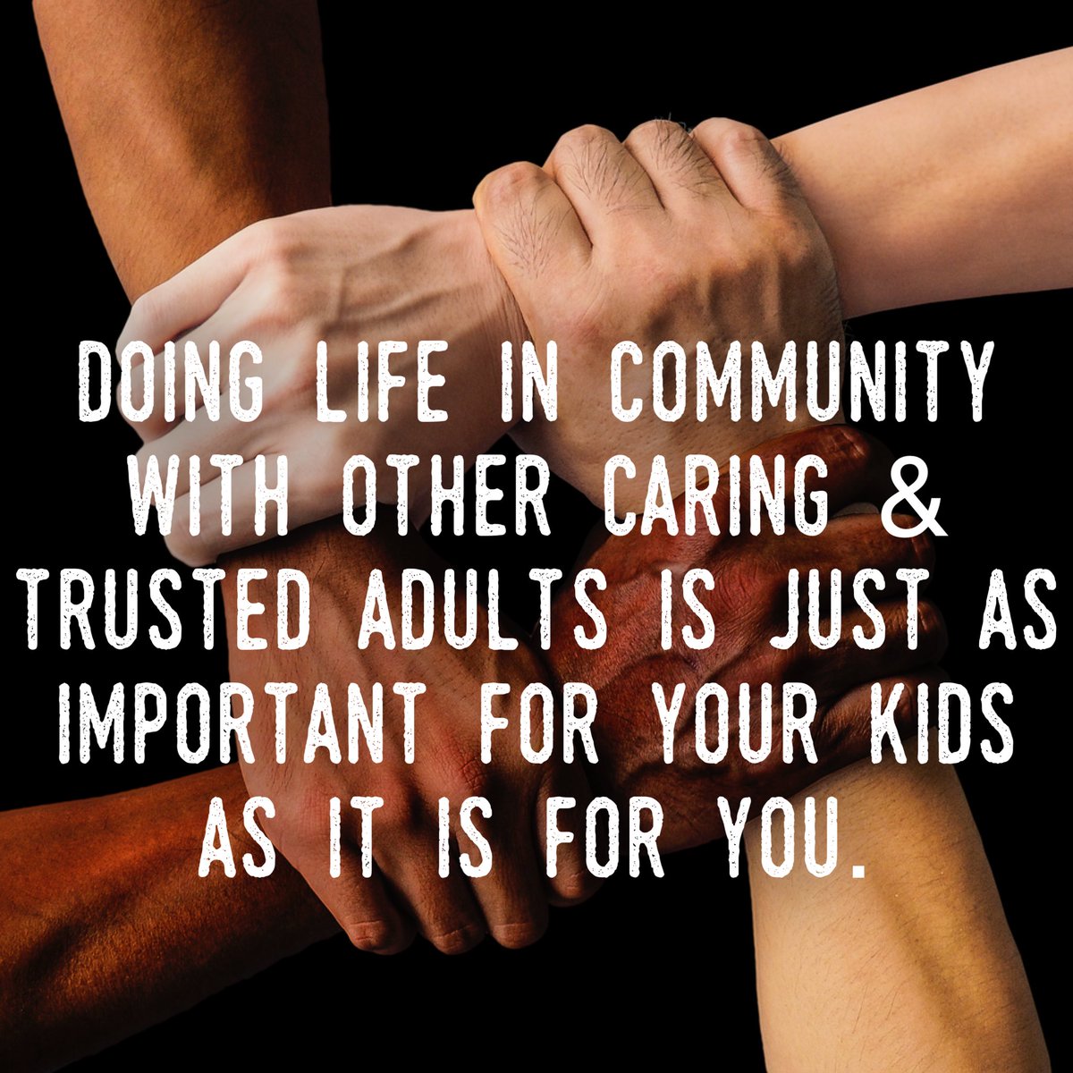 franknichols's tweet photo. Parents, developing long lasting family friendships is vital for both you & your children.
They give you & your children trusted voices that can speak into your family when you may not be able to hear each other.
#Community #LifeTogether #ProActiveParenting #FamilyFriends https://t.co/KLnbiHZ7mW
