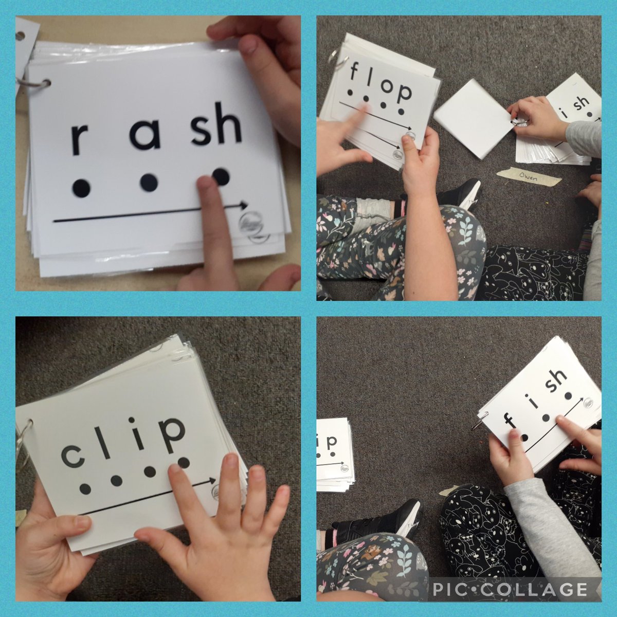 I love that these tools (courtesy of our Speech Language Dept) can be used by Ss working together, even when they are working on very different skills. Everyone feels (and is) successful. I love their enthusiasm for practicing and encouraging friends.