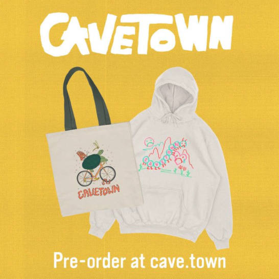 wearescp's tweet photo. Psst! We're going to let you in on a little secret. @CAVETOWN released two new pre-order items to the shop. https://t.co/gIbROrVXB4

Also, check out the tour gear on @wearescp's insta. 🐛

#cavetown #lemonsocks #merch #merchcollab #scpcollab https://t.co/CMGiYbbvyr