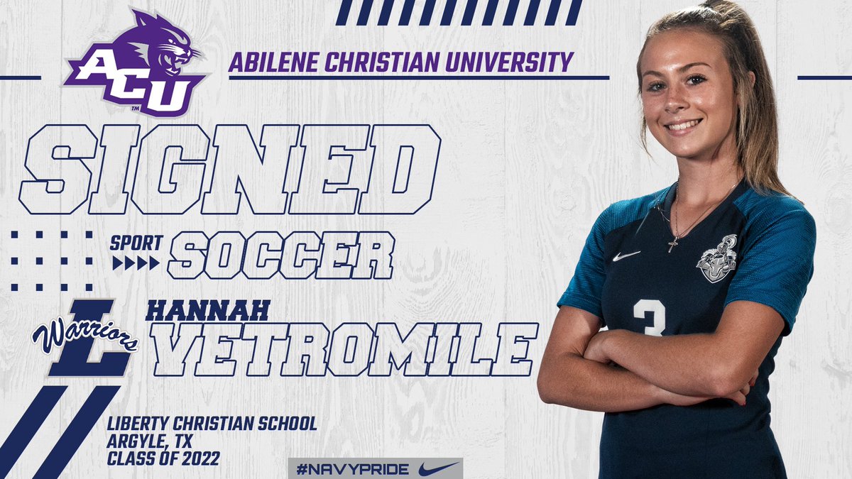 NavyOut's tweet photo. Congrats 𝐇𝐚𝐧𝐧𝐚𝐡 𝐕𝐞𝐭𝐫𝐨𝐦𝐢𝐥𝐞 for signing with Abilene Christian University! 

#FORHIM | #NAVYPRIDE https://t.co/rXbKCDrCsy