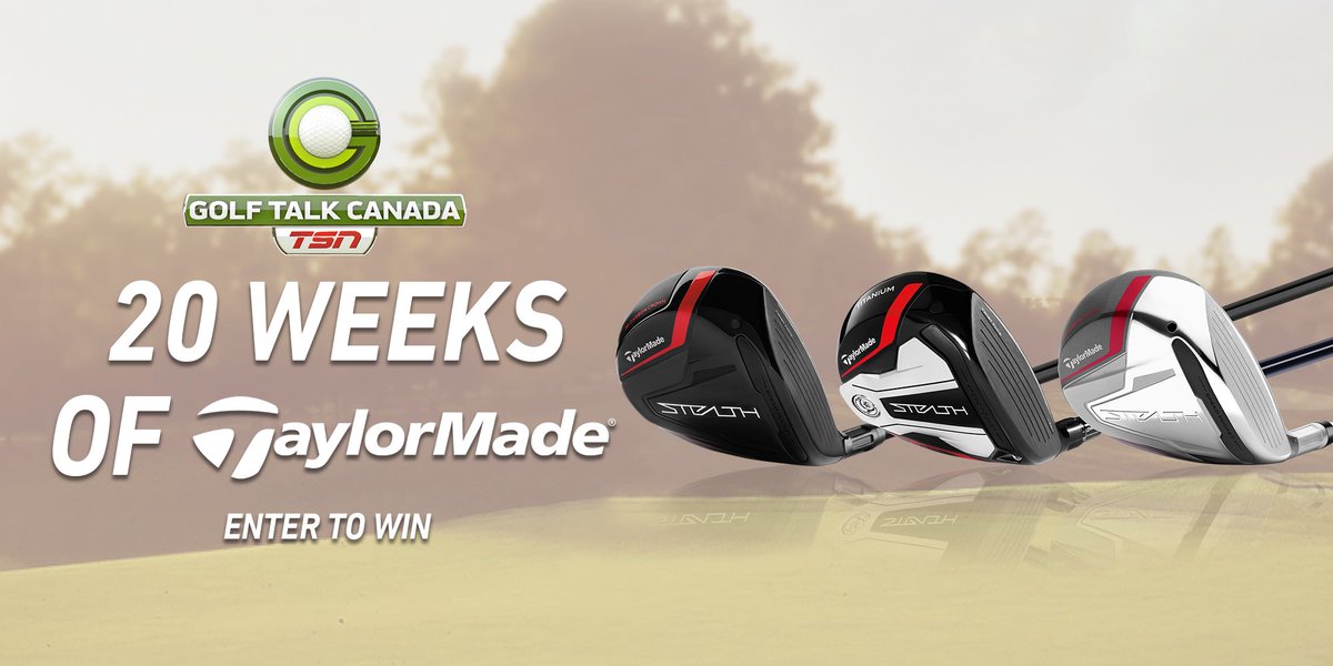 GolfTalkCanada's tweet photo. Here we go!
.
In week 2 of #20weeksoftaylormade we are giving away a @TaylorMadeCA Stealth fairway!! So how do you win?
.
Follow @golftalkcanada and @TaylorMadeCA and tag your golfing friends!! We'll announce a winner next week. https://t.co/5VRaYpXd2O