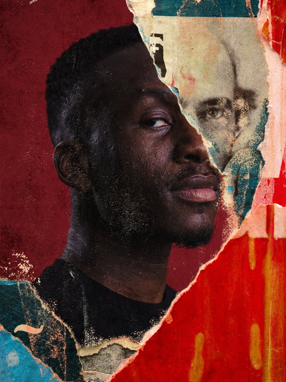 AbbeyTheatre's tweet photo. New artwork for #AnOctoroon, featuring @patrickamartins who is playing BJJ / George/ M'Closky in Branden Jacobs-Jenkins's radical reboot of Boucicault's play.  The image is the first in a series of cast portraits by Bobby Zithelow. Previews start 21 April: https://t.co/8Pe2Bn54hb https://t.co/OtMmLUtEU9