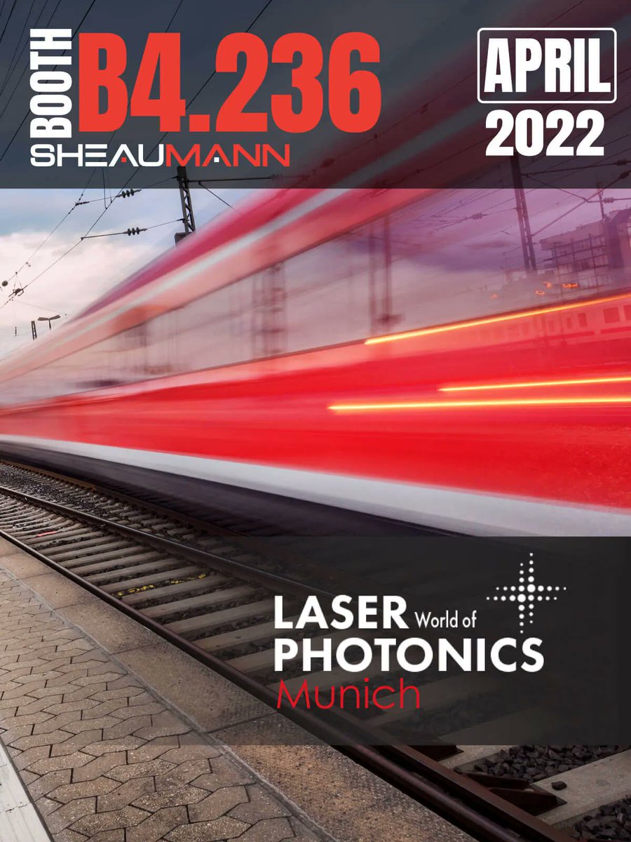 Sheaumann's tweet photo. #LASERWorldofPhotonics is fast approaching, from April 26th to the 29th in Germany! We can't wait to see what's up and coming at the world's leading trade fair for optical technologies! @PHOTONICSWORLD https://t.co/QBaQRV8Cru