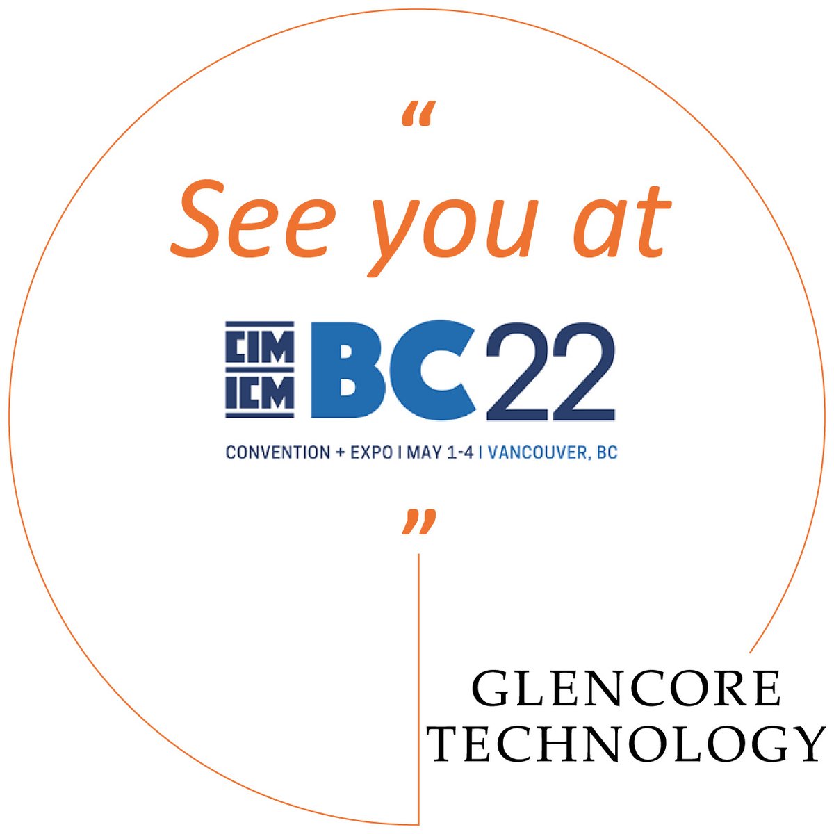 GlencoreTech's tweet image. Meet us at the Vancouver Convention Centre for #CIMBC22 from May 1-4 where our #JamesonCell Concentrator will be in the spotlight. Listen in from 2pm on Tuesday 3rd Room 206, when Matthew Taylor of #Hudbay Minerals Inc. presents its performance at the New Britannia Mill.
