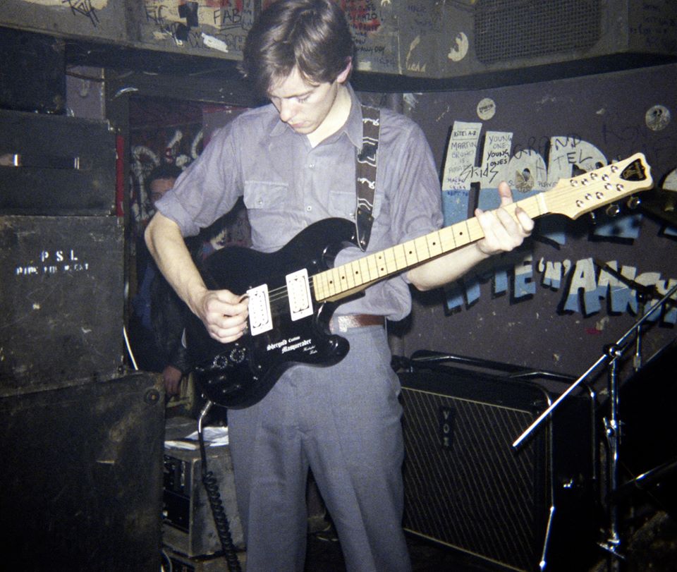 PunKandStuff's tweet image. Joy Division at The Hope and Anchor in Islington, photographed by Jonathan Crabb, December 1978.