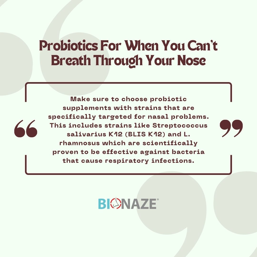 Bionazepro's tweet image. If you’re having trouble breathing through your nose, we have an article just for you. Visit our website for more information! #probiotics #cloggednose #sinus