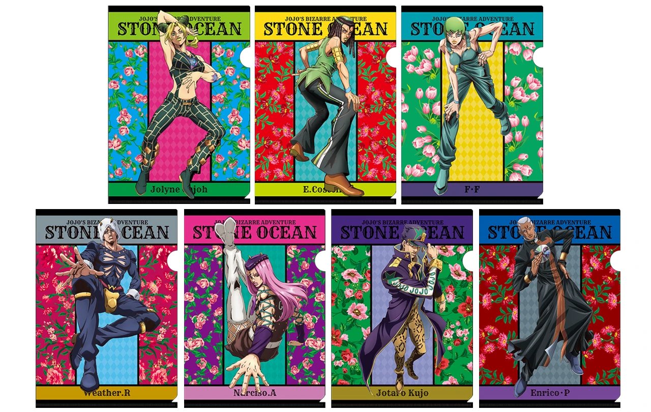 JoJo's Bizarre Encyclopedia on X: STONE OCEAN Opening Concept Art