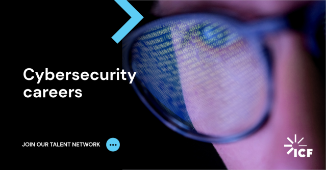 JfrankRecruit's tweet photo. ICF's cyber experts help clients defend critical functions and mitigate future risks by addressing infrastructure, systems, personnel, and IT networks. Join some of the sharpest minds in the field and you too can help make the world a safer place. @joinICF https://t.co/6xeeOWu5tO https://t.co/w08QPKR2mw
