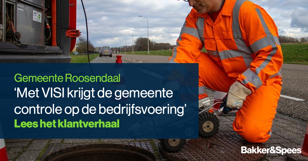 bakkerspees's tweet photo. 💡 Wat vinden onze klanten eigenlijk van (samen)werken met VISI? 

We vroegen het onze klant Gemeente Roosendaal. Lees in dit artikel hoe deze gemeente steeds meer grip krijgt op de bouw- en onderhoudsprocessen in de stad met VISI.

https://t.co/R84MnMy6Fg https://t.co/WPpfQSzSwJ