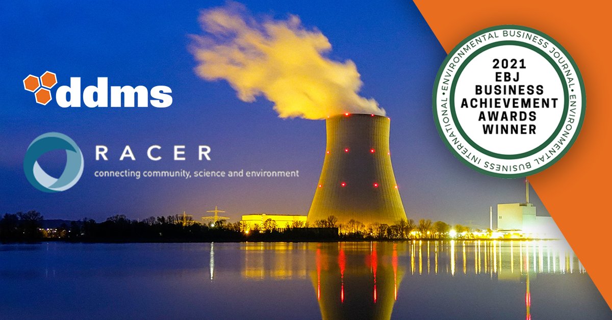 ddmsinc's tweet photo. ddms and Risk Assessment Corporation (RAC) are proud to accept the Environmental Business Journal Technology Merit award for "Online Radionuclide Data Analysis" utilizing #AutoDose capability in the #RACER application.
https://t.co/t9j1brRc98 https://t.co/G3Wqk9n1MB