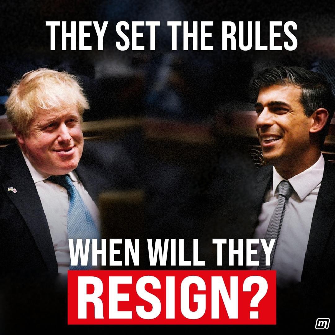 stepneybarry's tweet image. #ThePartysOver @BorisJohnson @RishiSunak
