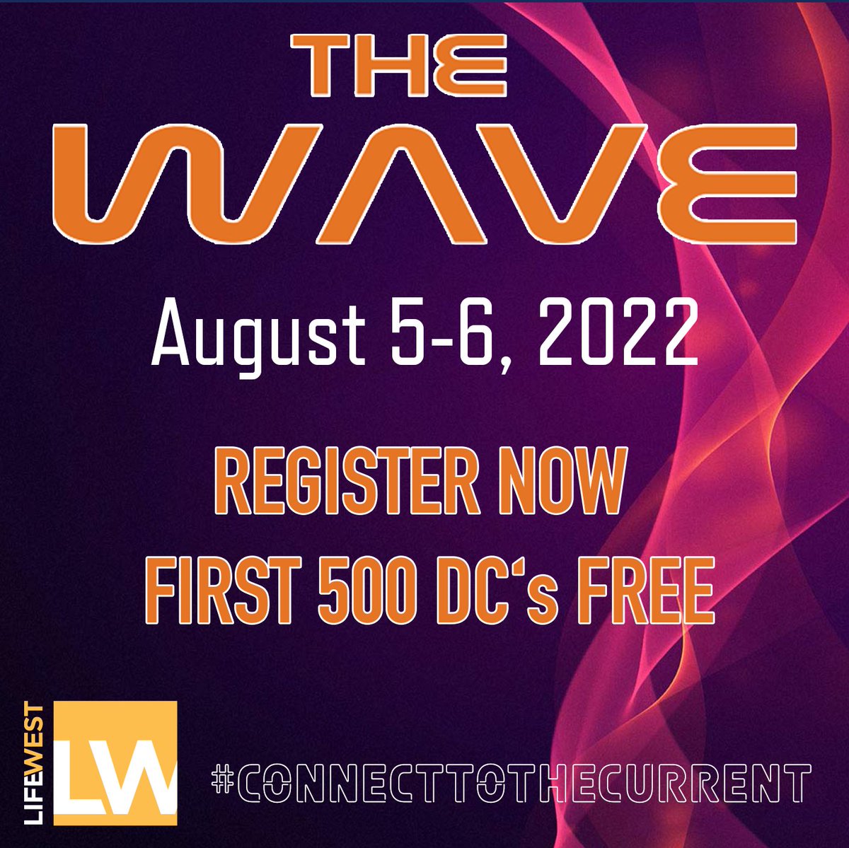 LifeWestWAVE's tweet photo. THE WAVE 2022 Conference Registration. FREE entry to the first 500 DC's who register. Go to https://t.co/c2CaDZAKSI to take advantage of this offer. #lifewestwave #Chiropractic #ChiropracticStudent #ChiropracticEducation #chiropracticedu #chiroedu #iamlifewest https://t.co/OLxOeQhjQd