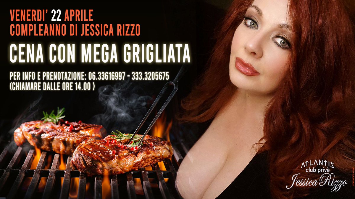 Festeggiamo insieme il mio compleanno 😀😀😜😜

allmylinks.com/jessica-rizzo

#aprile #avril #april #birthday #compleanno #anniversaire #anniversary #festival #festa #festeggiamenti #party #star #actress  #grigliata #brace #barbecue #cena #venerdi #friday #vendredi #dinner #dejeuner