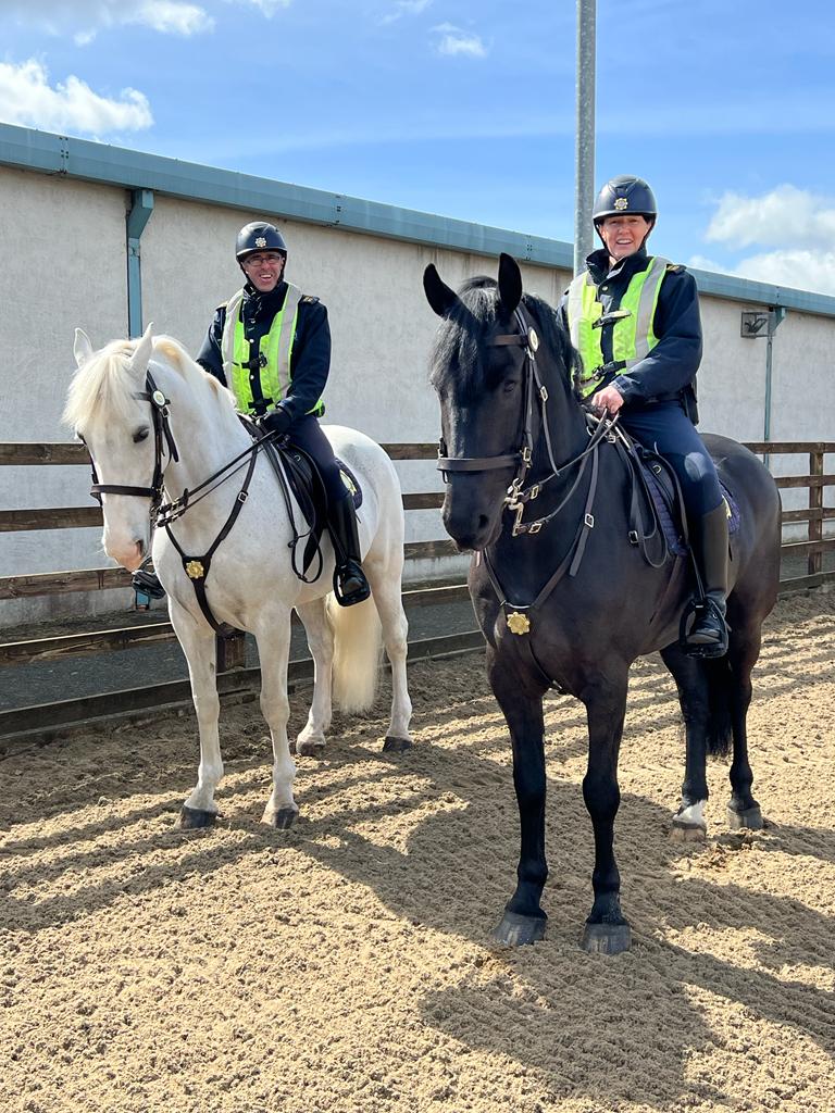 Garda Info on Twitter "The Garda Mounted Unit attended the Horse Aware