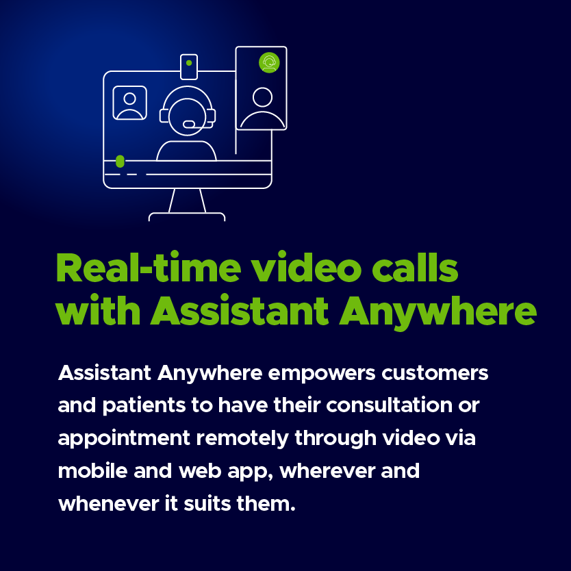 ACF_Tech's tweet photo. Humanize the digital connection between customers and staff. Our Assistant Anywhere solution provides secure, real-time video calls anywhere, anytime. Schedule a demo today: https://t.co/9lAkS2GXn8
#AssistantAnywhere https://t.co/xOnK7XaLos