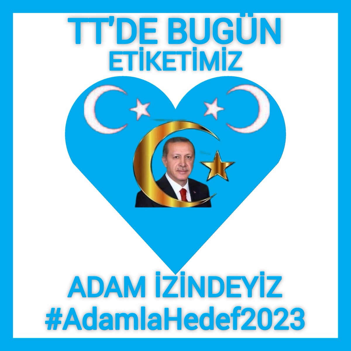 Cumhurİttifakı'na Gönül Vermiş

Dava Dostlarımız 

Etiketimiz Başladı
👇👇👇👇👇👇

ADAM İZİNDEYİZ

#AdamlaHedef2023

👇👇👇👇👇👇👇

Desteklerinizi bekliyoruz ,

Birlik ve beraberliğimiz Daim Olsun.

Hayırlı Akşamlar...