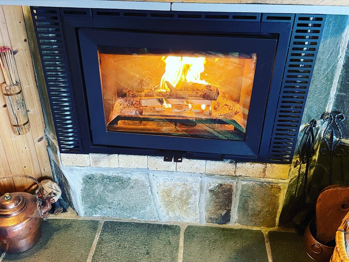 Back in the cottage for Easter enjoying a beer looking over the fjord from our terrace……. Happy place #norway🇳🇴 #erfjord #fjord