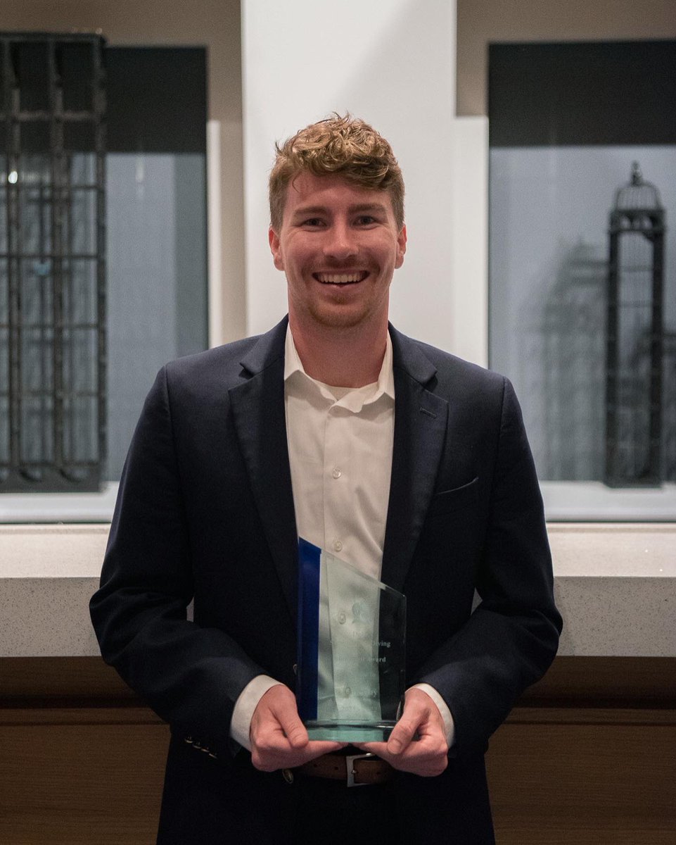Our first team award of the 2021-2022 season is the Blue Devil Award which goes to someone who exemplifies what it means to be a Duke student-athlete. They are committed to making the team better in all facets! Our two Blue Devil Award winners are Lucy Callard and John Day!