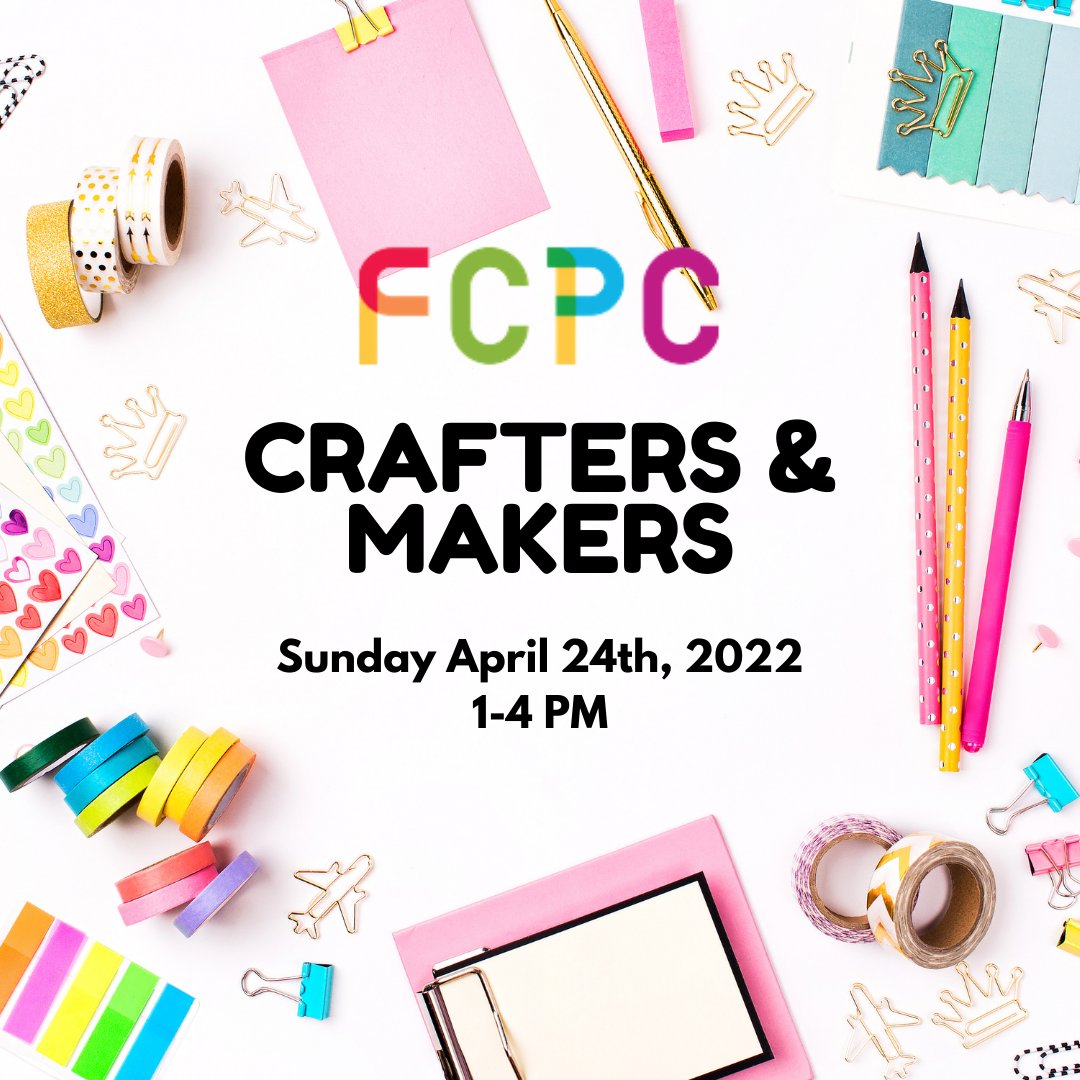 FirstCityPride's tweet photo. Join us for a meetup for amateur crafters/makers to share and discuss what we’re working on: sewing, quilting, embroidery, paper craft, painting, clay, knitting, mixed-media, etc. Bring something to work on or just show up and hang out.

https://t.co/uSkkHe6Mxp https://t.co/Kf1ueJBwb5