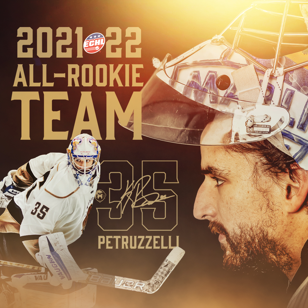 ◼️ 2021-22 <a href="/ECHL/">ECHL</a> ALL-ROOKIE TEAM ◼️

Growlers rookie netminder Keith Petruzzelli has been named to the 2021-22 ECHL ALL_ROOKIE TEAM.

Congratulations <a href="/kpetro99/">Keith Petruzzelli</a> 💪

📰 nlgrowlers.com/en/2021-22-new…

#RANTnROAR