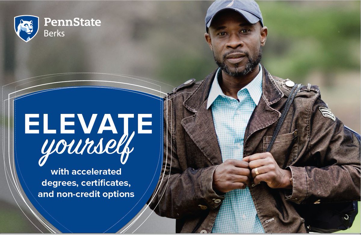 PSUBerksCE's tweet photo. Join us May 25th at 6pm for the adult learner information session! You'll hear from financial aid, admissions, advising; plus current adult learners about their experience at Penn State Berks with one of our 20+ degree programs. Register to attend: https://t.co/BiPTXS0172 https://t.co/KsNvzx3YyZ
