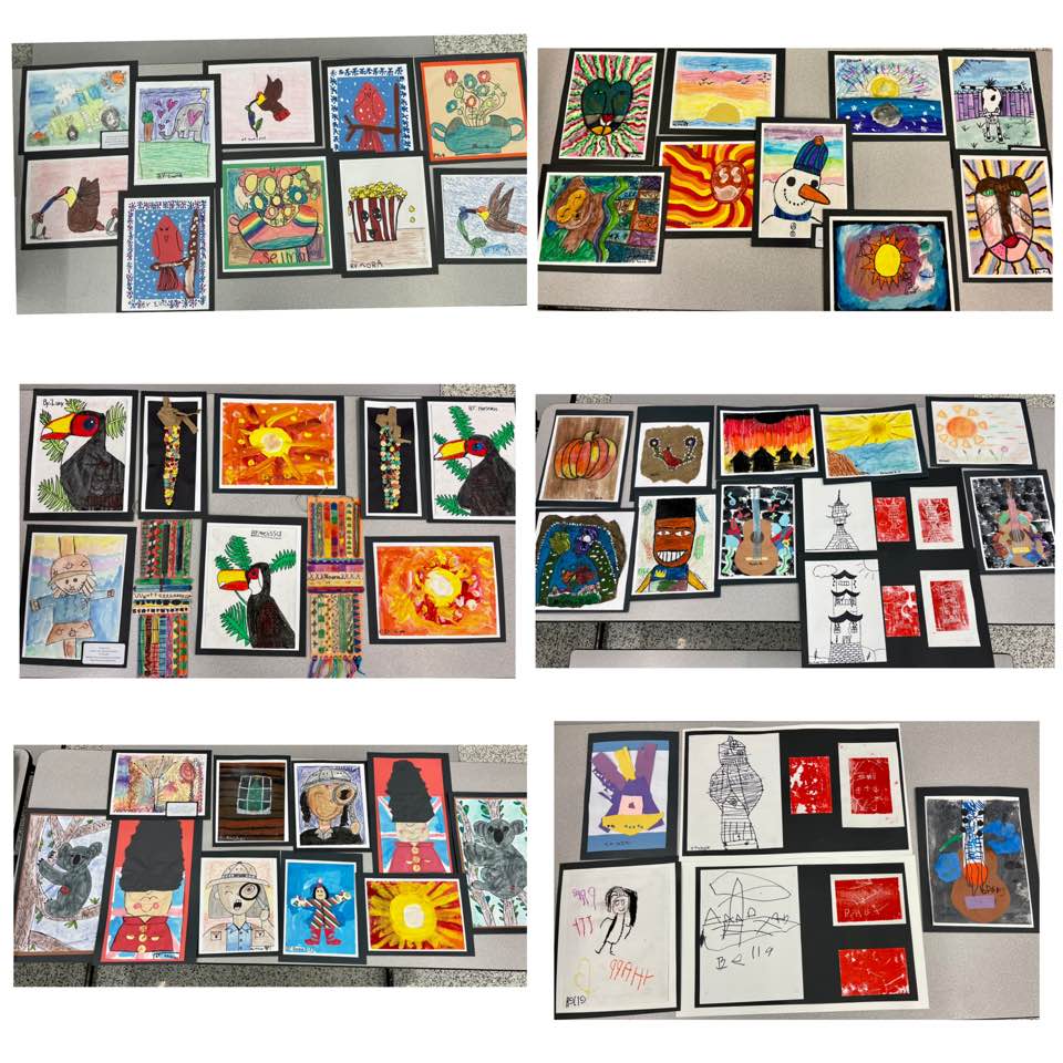 reiddinos's tweet photo. We are so proud of all of our artists at Reid.  We are thrilled to have some of their work displayed at the District level next week #dinoleaders #dinoARTISTS #leadwithHEART https://t.co/UAVCxHoeDP