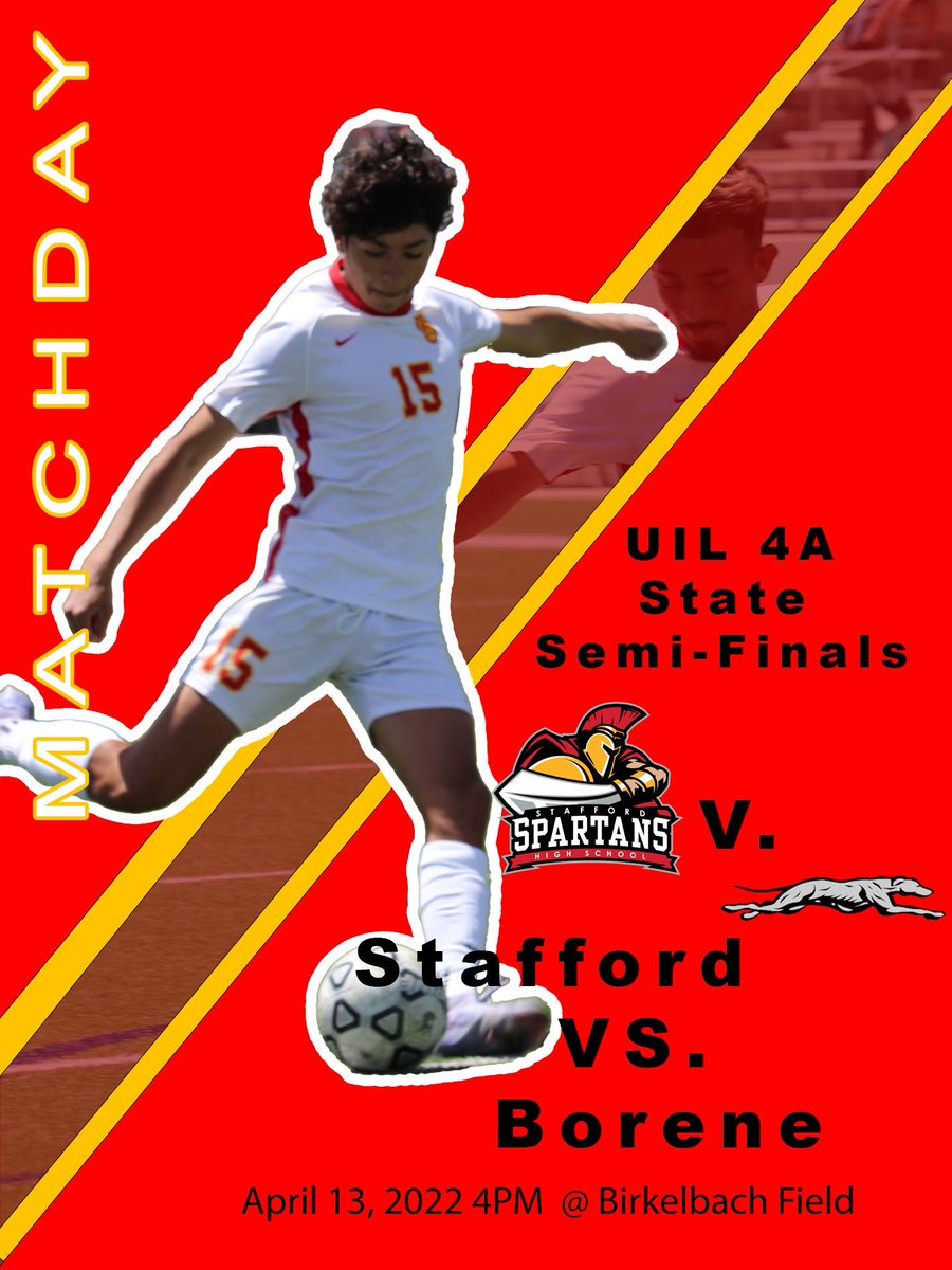 Wishing the Stafford Spartans good luck!