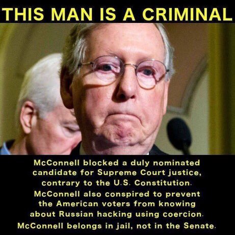 #mcConnell is the oldest living
traitor..
amongst the
#GOPtheRussianParty

and then there's.. 

#DonaldTrump the ugliest orange ass looking..
n
a nothing smart to say.. ever..
kinda traitor..
amongst #PutinsRepublicanParty