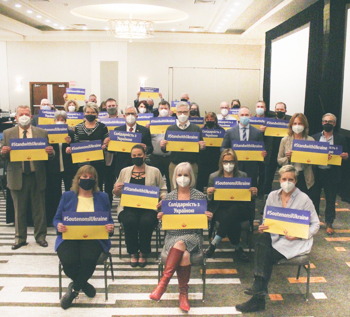 CTFFCE's tweet photo. .@CTFFCE Board of Directors continues to #StandWithUkraine and educators around the 🌍 calling for peace in Ukraine.🕊️🇺🇦
#TeachForPeace #солідарністьзукраїною https://t.co/hMU2KHB8b5