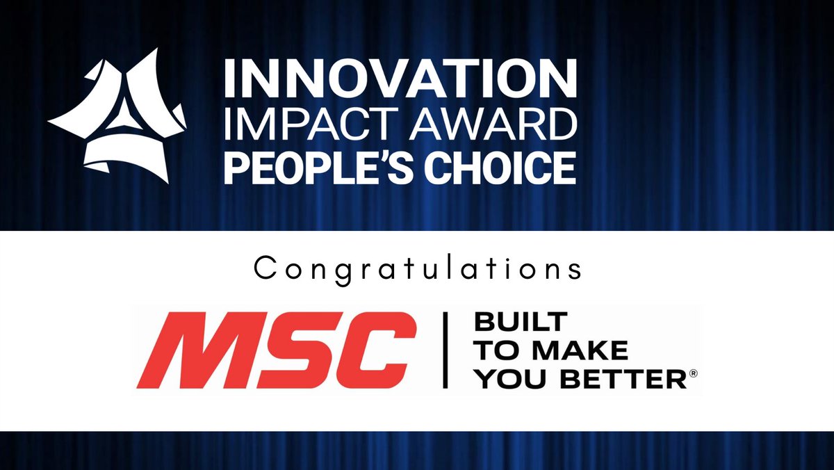 ISAssoc's tweet photo. Join us in congratulating MSC Industrial Supply Co. – the winner of the ISA Innovation Impact Award! MSC earned the award for its innovative MSC MillMax® service. Read the official press release at https://t.co/L0hJBYl8xt.
#ISA22 #industrialsupply #innovation #innovationimpact https://t.co/LKEx2R2XEv