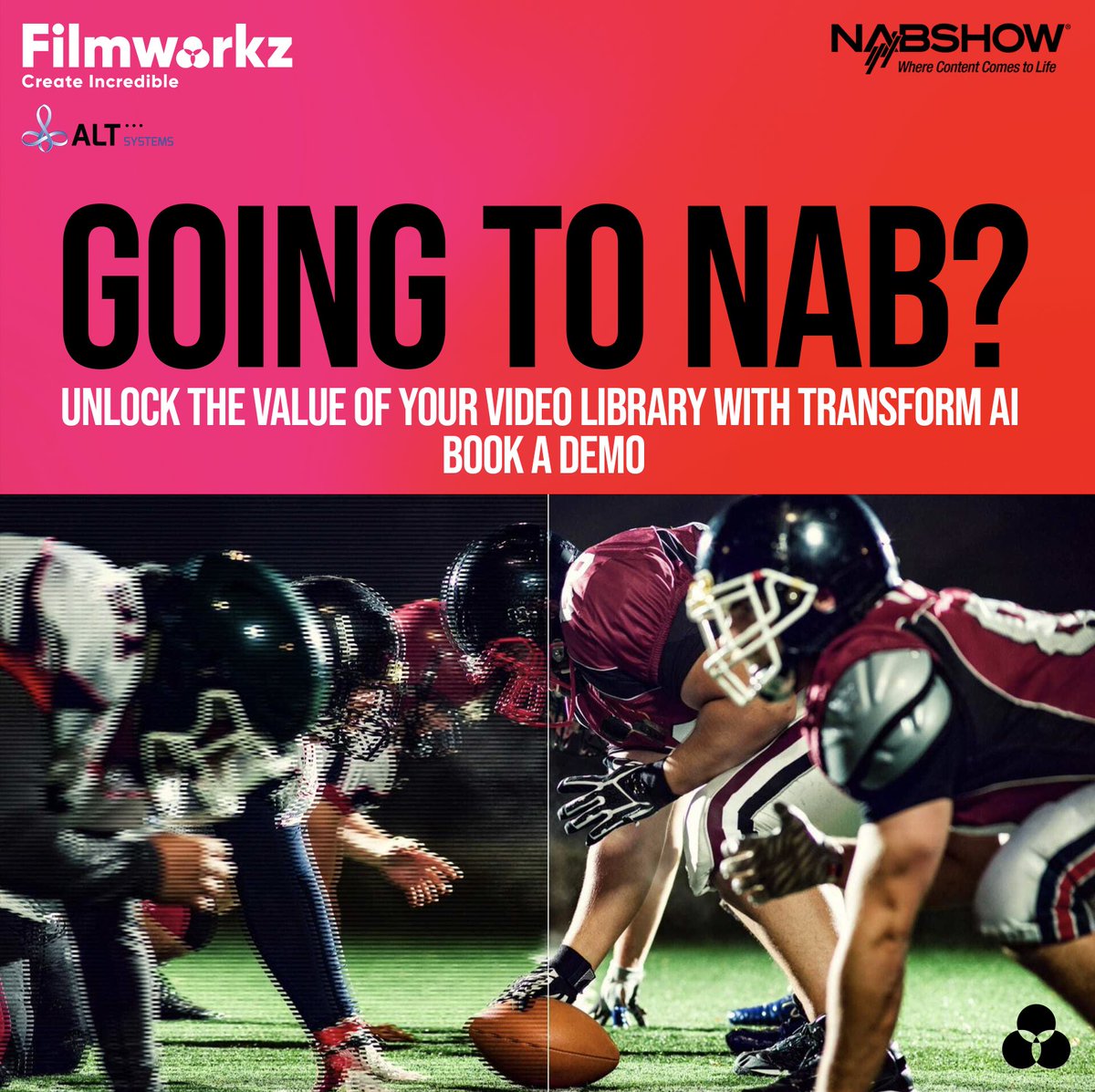 ☝️Mark Coleman, our Head of Sales, will be with #ALTSystems at NAB April 24th-27th.
Book a chat or demo with us now >> hubs.la/Q0182gVF0
#NABshow #LasVegas  #postproduction  #innovation #contentcreation #filmproduction #colorgrading #education  #technology