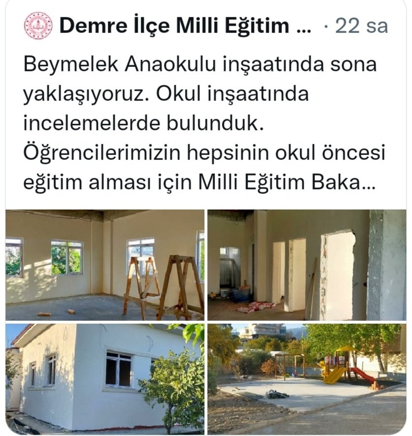 Elffunll's tweet photo. Okulöncesine yapılan yatırımlar doğrultusunda açılan binlerce anasınıfı-anaokullarıdan biri

#Anasınıfına10BinHak https://t.co/Aq3fpxFs2L