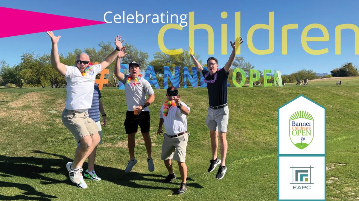What a fun day to celebrate children at the Banner Health Children's Open and be a sponsor to help create a positive experience for hospitalized children. It's a privilege to provide our most vulnerable patients with environments that enable them to heal and thrive.
#EAPCdesign