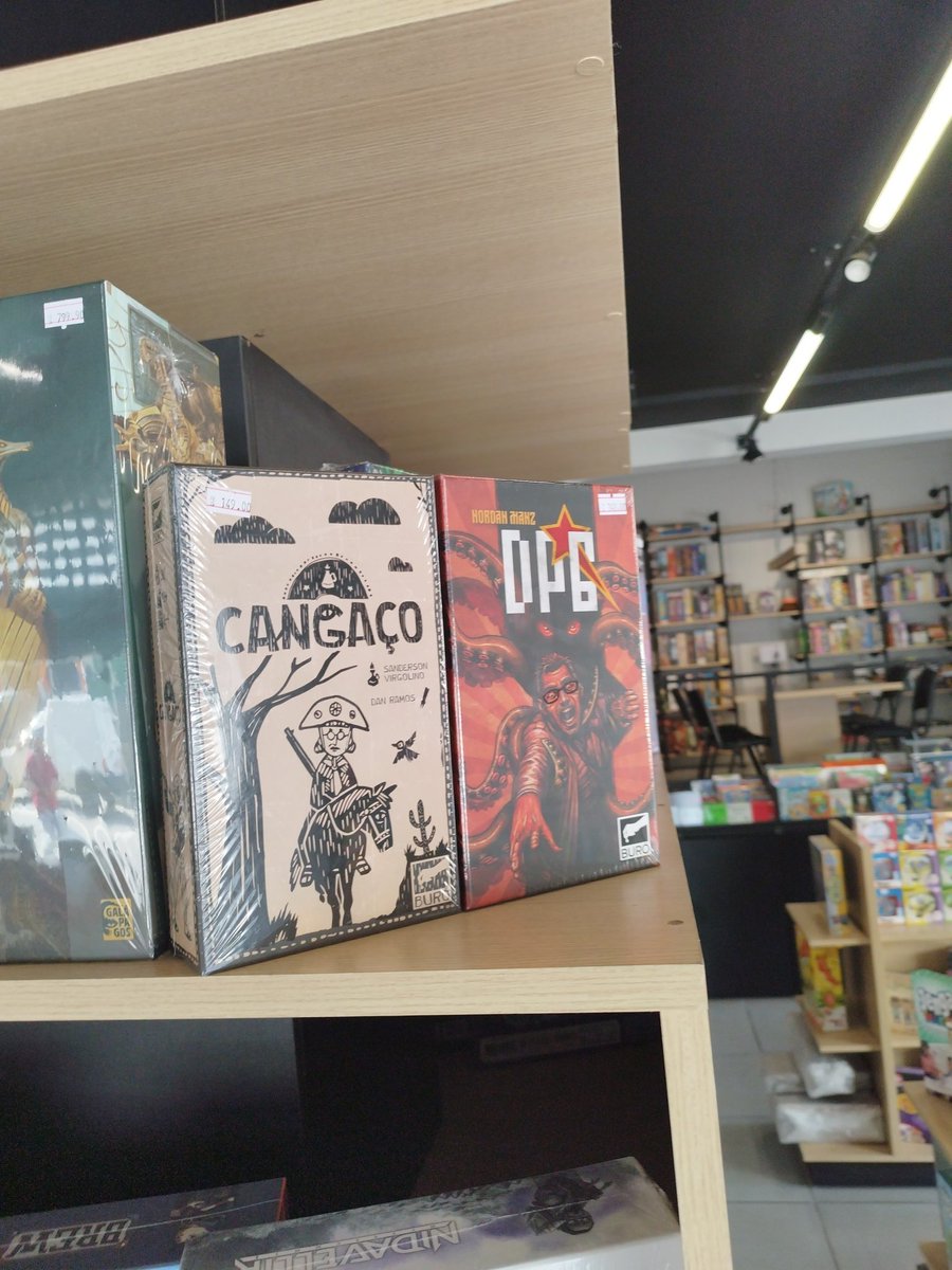 Jogos de autores nacionais estão cada vez melhores !!! É o Brasil criando uma identidade própria nos boards. Sucesso por aqui !!!