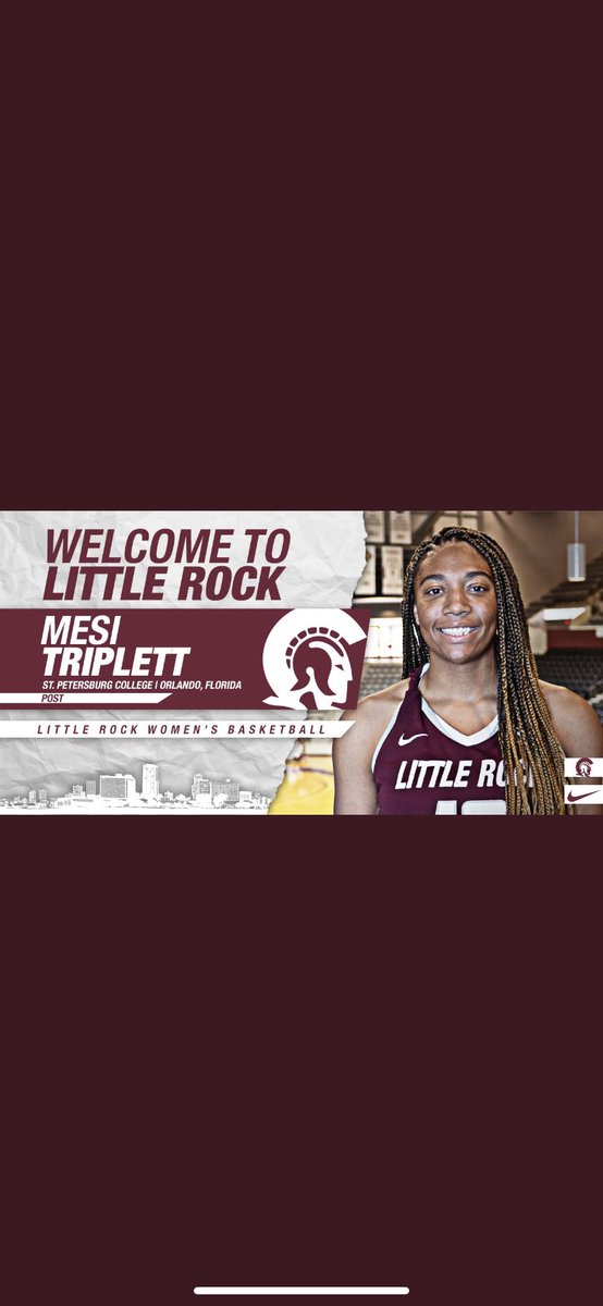 MesiTriplett's tweet photo. It official🫶🏽 @LittleRockWBB https://t.co/GVDo9pvQE8