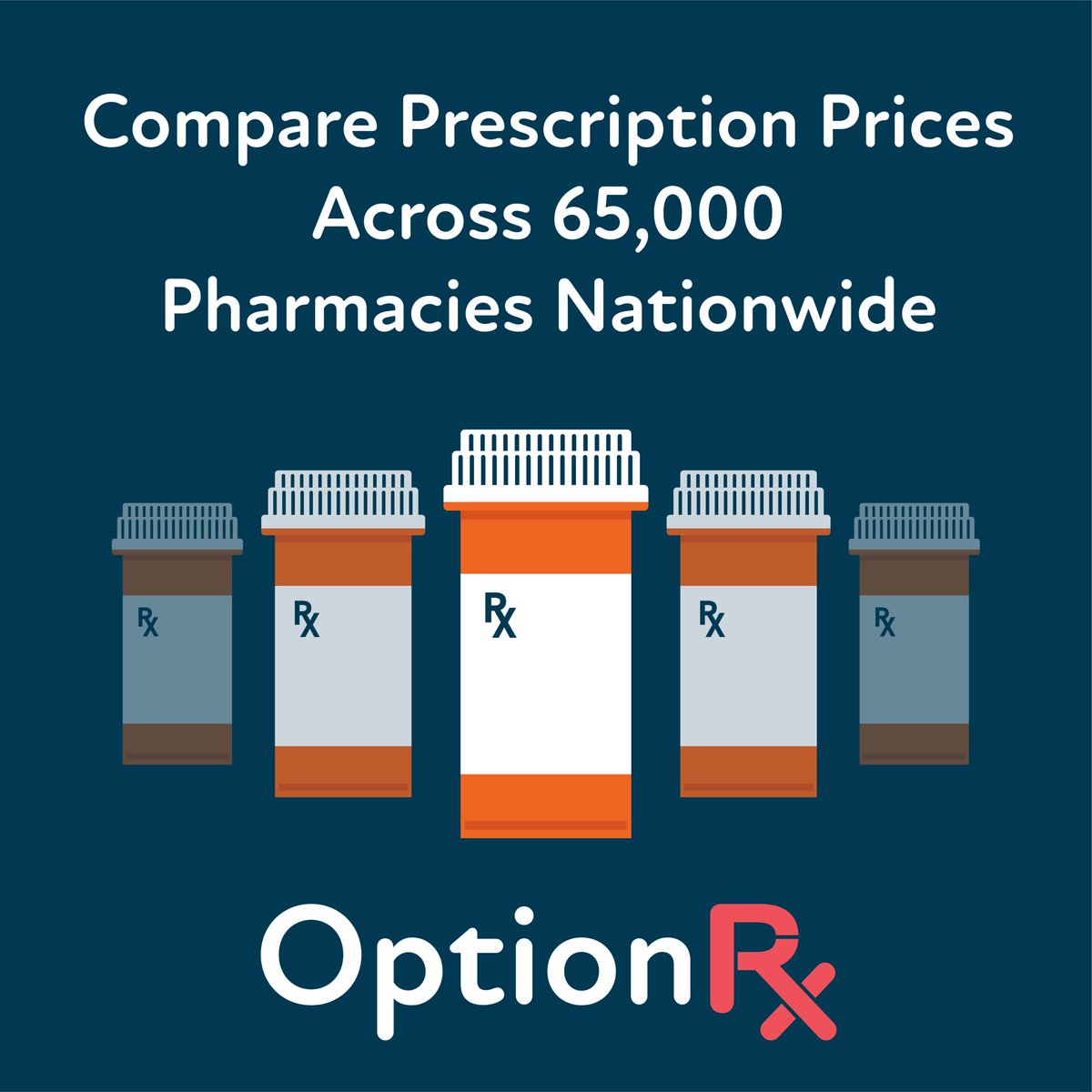 Option_Rx's tweet photo. Use our pharmacy search engine to look for the best price on your medications.

Just visit https://t.co/6QyCyRX9v3, enter your prescription info, and start saving! https://t.co/uXVj1M8cKV