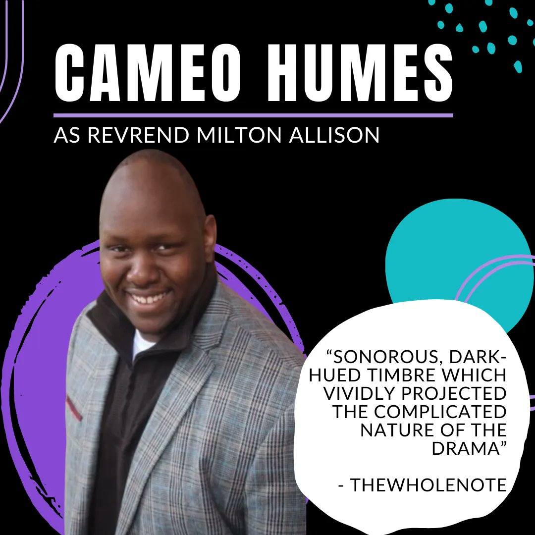 ChicagoOpera's tweet photo. #RevMiltonAllison, an upright man, devotes his life to the Committee for the Relief of the Black Poor, which he formed. Performing the Reverend is Cameo Humes! Cameo has performed with syphonies around the world.Β Join us @ opening night!
Tixs at https://t.co/oXpKW9Zl9p #cotmap https://t.co/5tIwYEQ8Ro