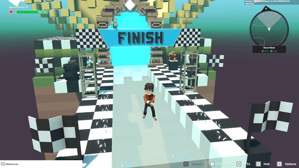 Mirza_Coin_'s tweet photo. @TheSandboxGame Replying to 
@TheSandboxGame
Gaze this nice race! https://t.co/krBXYvuXT7