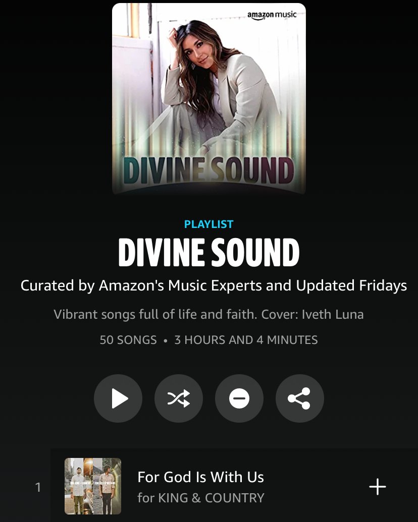 4kingandcountry's tweet photo. So appreciate our @amazonmusic mates for adding #ForGodIsWithUs to 'Divine Sound'! Very grateful for your support ๐๐ฝ https://t.co/a6GJV3TRc9 https://t.co/JCDPbcaJh4