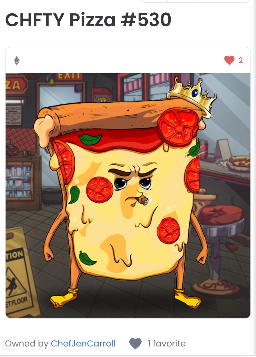 ChefJenCarroll's tweet photo. @CHFTYPizzas @chefspike @tomcolicchio #TonySoprano #1of1 #squarepie #chfty #rare #rank1
@UFMJA here ya goโฆ https://t.co/pafAk0Qxrd