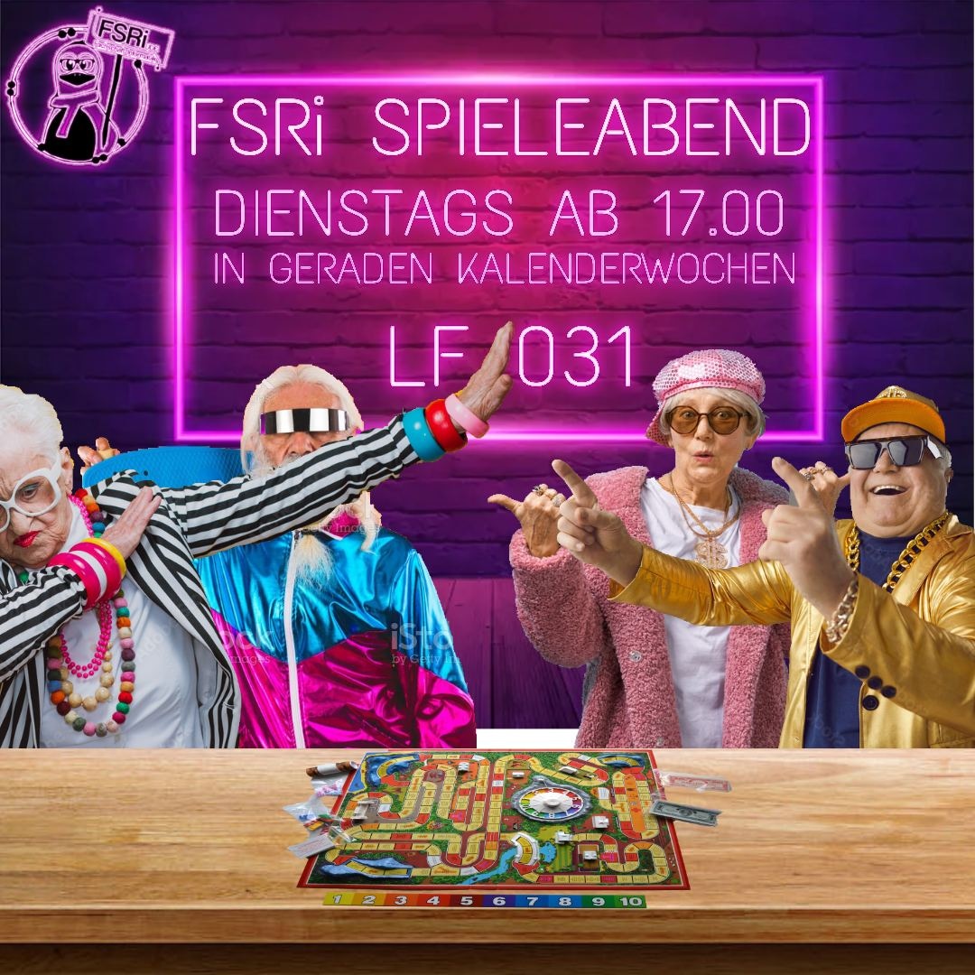 Komm vorbei und bringe dein Lieblingsspiel mit :)