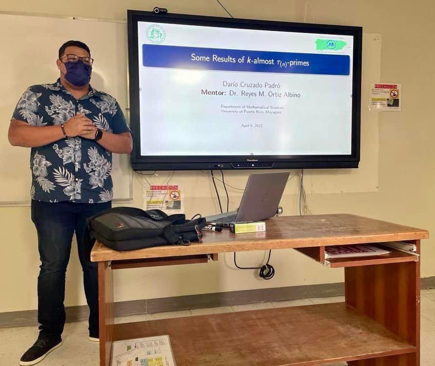 Mathri0's tweet image. I had the opportunity to present part of my research at the 40th Puerto Rico Interdisciplinary Scientific Meeting (PRISM) &amp;amp; 55th ACS Junior Technical Meeting (JTM). It was a really fun experience to see the work of other researchers from Puerto Rico!