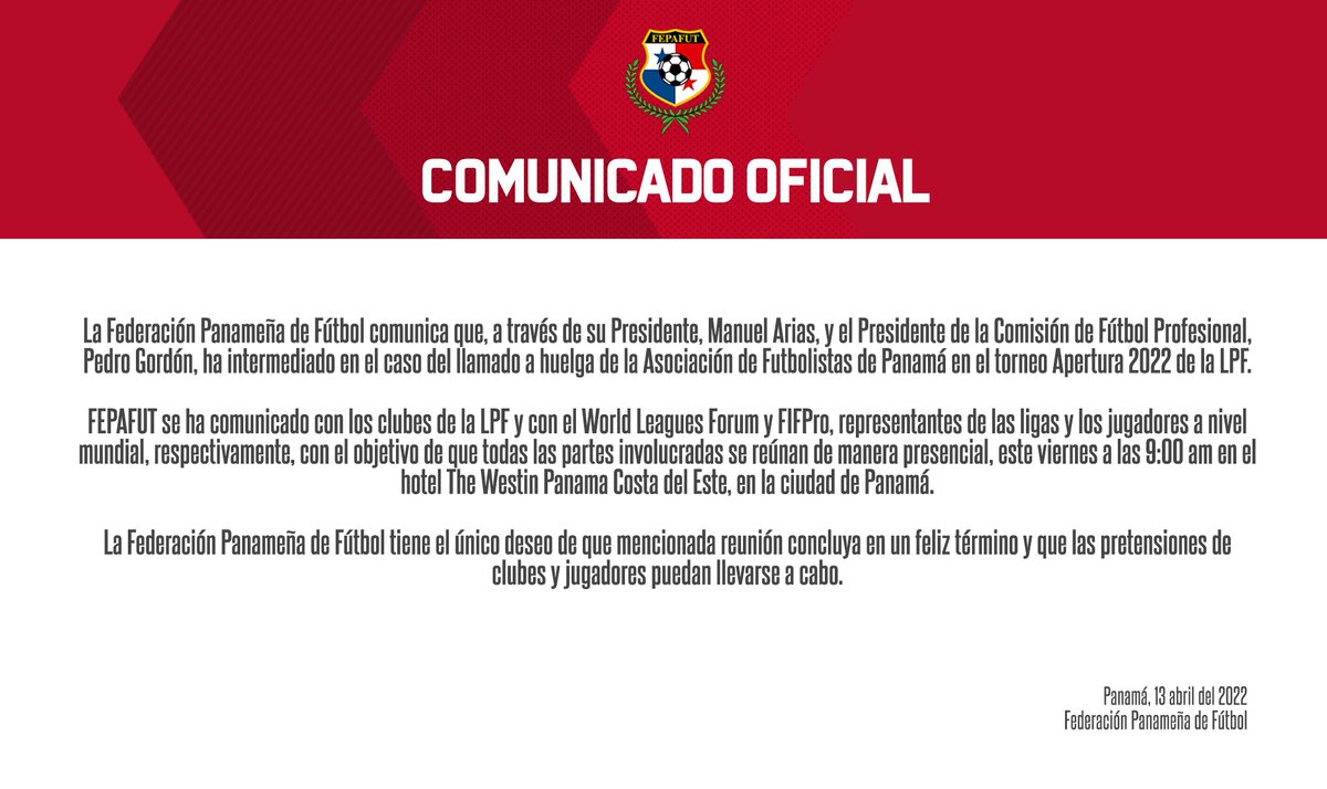 📝 COMUNICADO OFICIAL