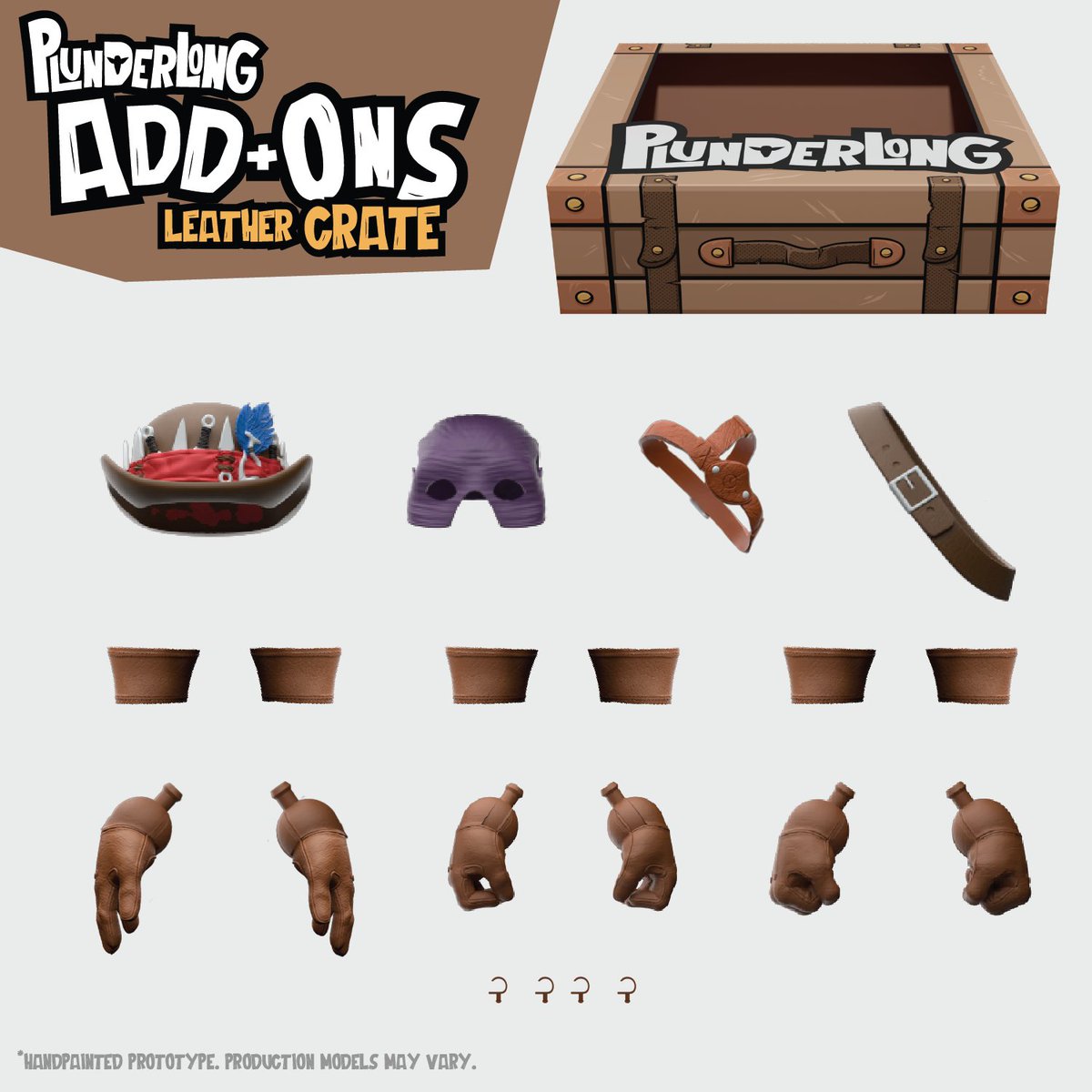 plunderlings's tweet photo. Plunderlong Leather Crate is UNLOCKED for just 15 USD this add-on is filled with accessories. With this mask, you can keep people from remembering your long face if you get caught helping yourself to a four-finger-discount.
https://t.co/P0QHKHO3Of
#plunderlings #plunderlong https://t.co/w12Xhg8rze