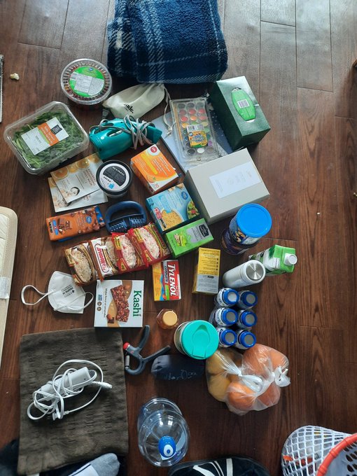 My new girl is probably the most extra person I have ever met.  I told her I have covid and she was here