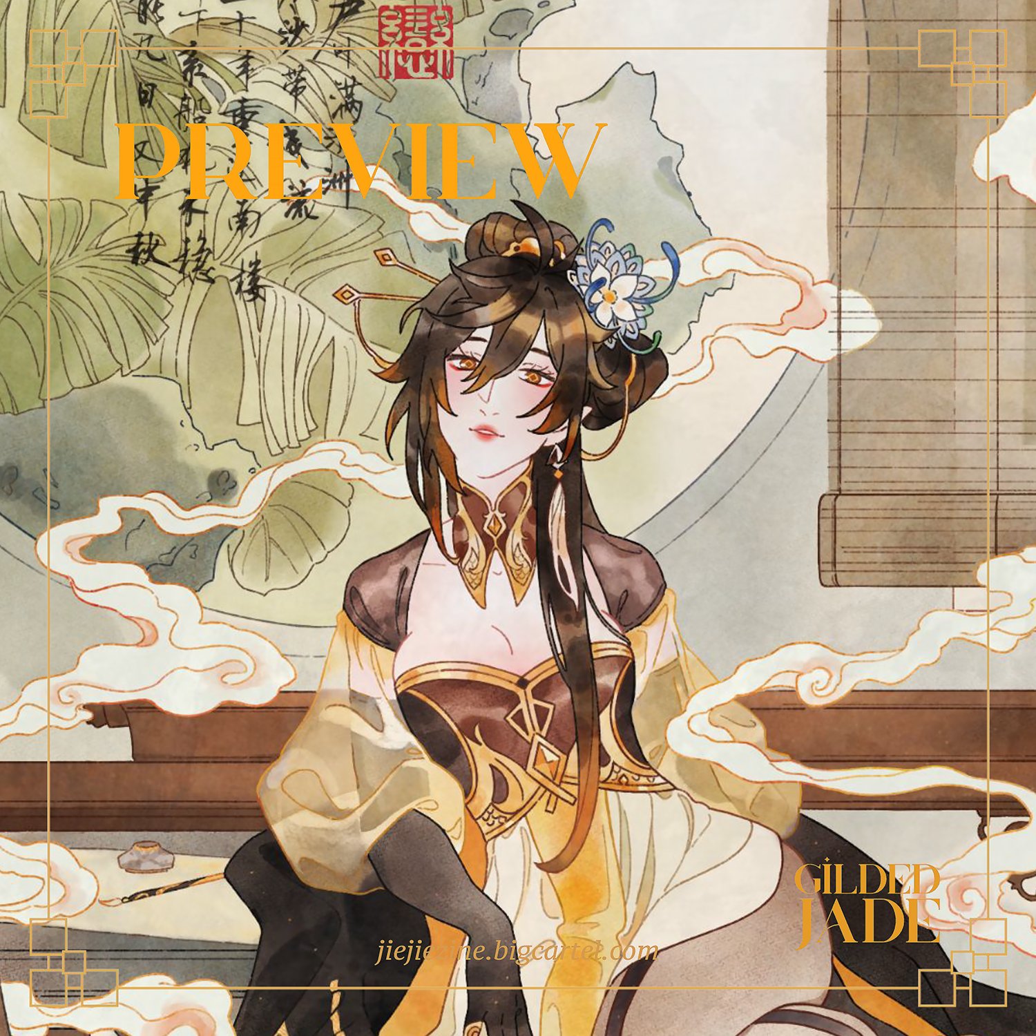 Koi on X: ※女体化 #鍾離 #Zhongli preview of my entry for gilded jade zhongli  jiejie zine 😭 thanks for having me,,, please support the zine if you're a  fan of our beautiful