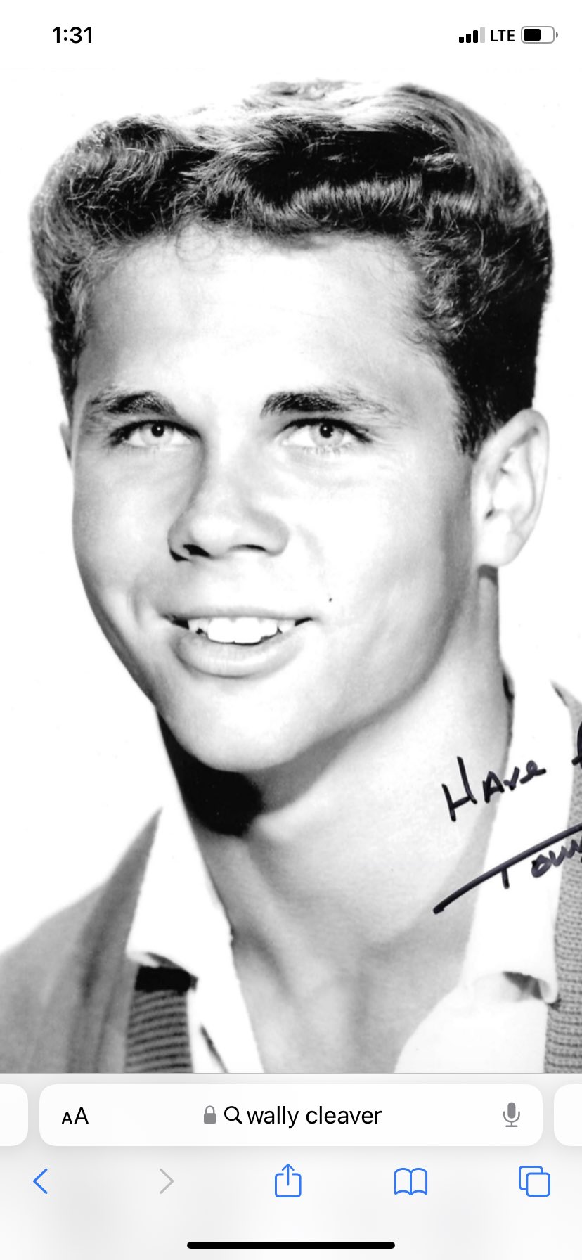 Happy birthday Tony Dow! 77 years young. 