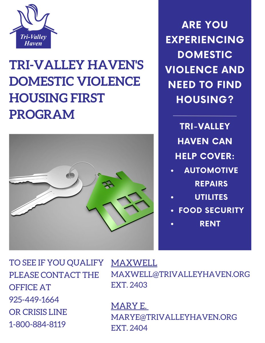 TVAPC1's tweet photo. Are you at risk of becoming homeless due to domestic violence? Then you may qualify for financial assistance!
https://t.co/fMz4lA2gZ9 https://t.co/Eqjne06ktZ