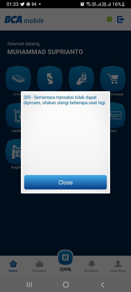 Anton7suprianto's tweet photo. Paketanku larang,tp eror, saldo shopeeku udh ke potong tp kuotane gk masuk anjing, gk ero lagi butuh Bca yo eror pisan #telkomselerror #telkomsel #bca #bcawhy #bcaerror https://t.co/Av68c0VMHb