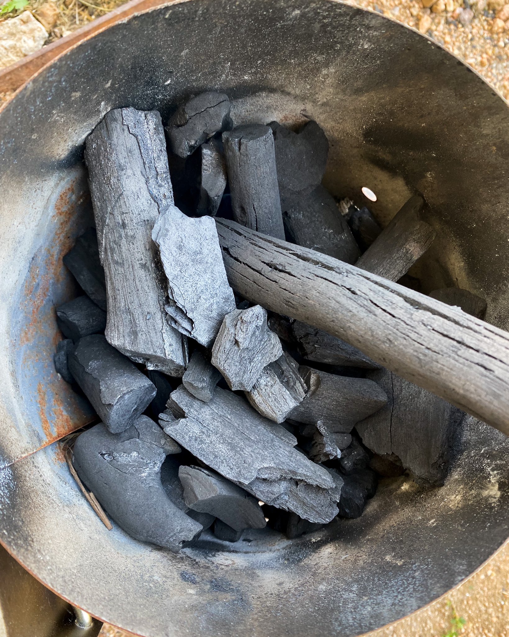 Anthony Gustin on Twitter "Lump charcoal is 10x better than briquettes